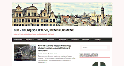Desktop Screenshot of belglietuviai.eu